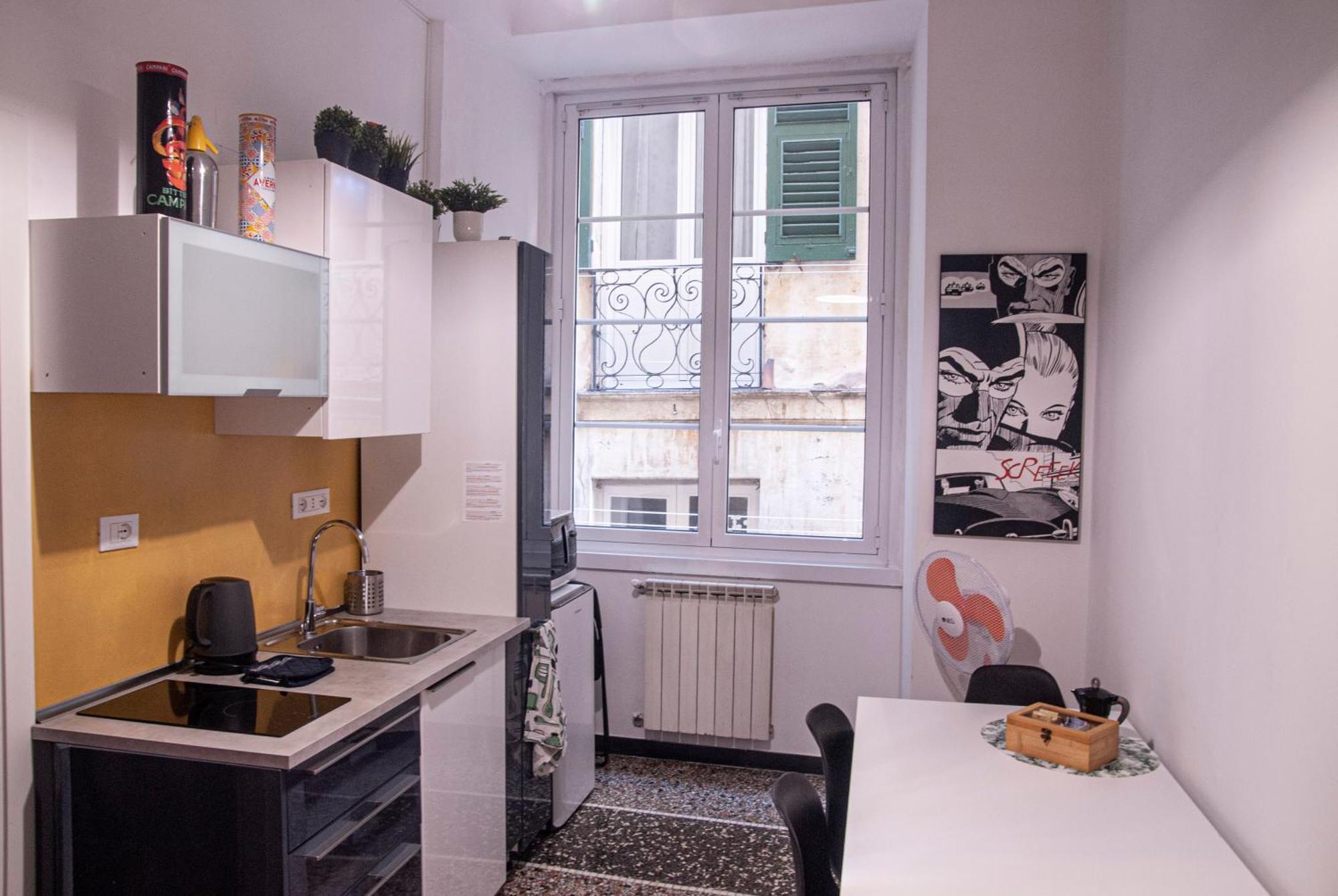 Ferienwohnung Casa Di Luca Genua Zimmer foto